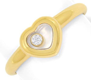 Foto 1 - Chopard Happy Diamonds Herz Ring, Beweglicher Brillant, R6808
