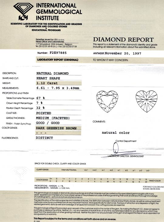 Foto 9 - Ring 1,12ct Diamant Herz Einkaräter Super Design, S4199
